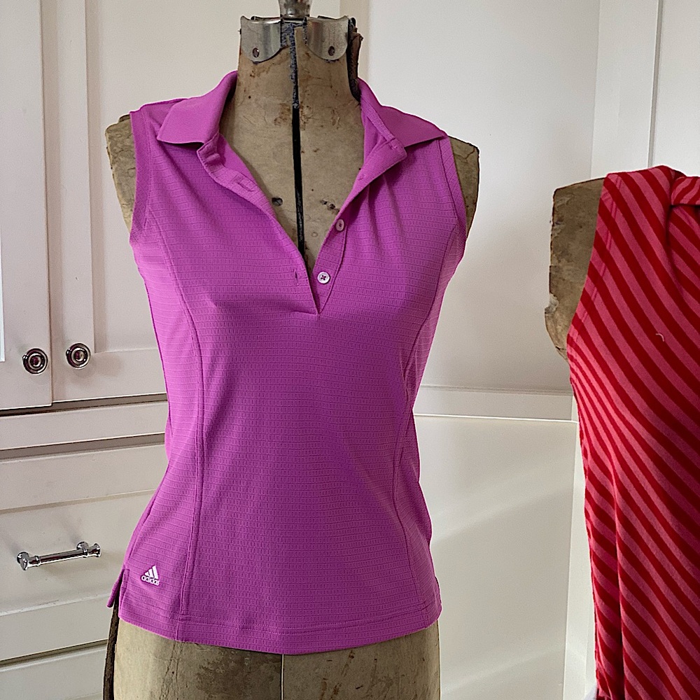 Adidas Golf tank/tunic.  Sleeveless with collar